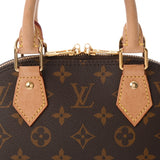 LOUIS VUITTON ルイヴィトン モノグラム アルマ BB 2WAY ブラウン M46990 レディース モノグラムキャンバス ハンドバッグ Bランク 中古 銀蔵