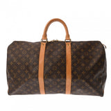 LOUIS VUITTON ルイヴィトン モノグラム キーポル 50 ブラウン M41426 ユニセックス モノグラムキャンバス ボストンバッグ Bランク 中古 銀蔵
