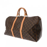 LOUIS VUITTON ルイヴィトン モノグラム キーポル 50 ブラウン M41426 ユニセックス モノグラムキャンバス ボストンバッグ Bランク 中古 銀蔵