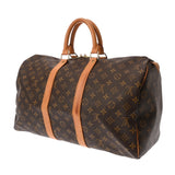 LOUIS VUITTON ルイヴィトン モノグラム キーポル 45 ブラウン M41428 ユニセックス モノグラムキャンバス ボストンバッグ Bランク 中古 銀蔵