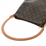 LOUIS VUITTON ルイヴィトン モノグラム ルーピング MM ブラウン M51146 レディース モノグラムキャンバス ショルダーバッグ ABランク 中古 銀蔵
