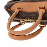 LOUIS VUITTON ルイヴィトン モノグラム ドーヴィル ブラウン M47270 レディース モノグラムキャンバス ハンドバッグ ABランク 中古 銀蔵