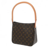 LOUIS VUITTON ルイヴィトン モノグラム ルーピング MM ブラウン M51146 レディース モノグラムキャンバス ショルダーバッグ ABランク 中古 銀蔵