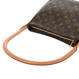 LOUIS VUITTON ルイヴィトン モノグラム ルーピング MM ブラウン M51146 レディース モノグラムキャンバス ショルダーバッグ ABランク 中古 銀蔵