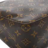 LOUIS VUITTON ルイヴィトン モノグラム ルーピング MM ブラウン M51146 レディース モノグラムキャンバス ショルダーバッグ ABランク 中古 銀蔵