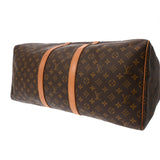 LOUIS VUITTON ルイヴィトン モノグラム キーポル 55 ブラウン M41424 ユニセックス モノグラムキャンバス ボストンバッグ Bランク 中古 銀蔵