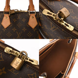 LOUIS VUITTON ルイヴィトン モノグラム アルマ 旧型 ブラウン M51130 レディース モノグラムキャンバス ハンドバッグ Bランク 中古 銀蔵