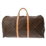 LOUIS VUITTON ルイヴィトン モノグラム キーポル 60 ブラウン M41422 ユニセックス モノグラムキャンバス ボストンバッグ ABランク 中古 銀蔵