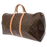 LOUIS VUITTON ルイヴィトン モノグラム キーポル 60 ブラウン M41422 ユニセックス モノグラムキャンバス ボストンバッグ ABランク 中古 銀蔵