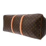 LOUIS VUITTON ルイヴィトン モノグラム キーポル 60 ブラウン M41422 ユニセックス モノグラムキャンバス ボストンバッグ ABランク 中古 銀蔵