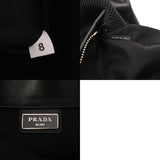 PRADA プラダ ブラック 2VG008 レディース ソフトカーフ トートバッグ ABランク 中古 銀蔵