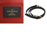 LOUIS VUITTON ルイヴィトン モノグラムアンプラント オンザゴー PM 2WAY ブラック/ベージュ M45659 レディース レザー ハンドバッグ ABランク 中古 銀蔵