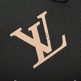 LOUIS VUITTON ルイヴィトン モノグラムアンプラント オンザゴー PM 2WAY ブラック/ベージュ M45659 レディース レザー ハンドバッグ ABランク 中古 銀蔵