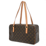 LOUIS VUITTON ルイヴィトン モノグラム シテ GM トートバッグ ブラウン M51181 レディース モノグラムキャンバス ハンドバッグ ABランク 中古 銀蔵