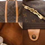LOUIS VUITTON ルイヴィトン モノグラム キーポル バンドリエール 55 ブラウン M41414 ユニセックス モノグラムキャンバス ボストンバッグ ABランク 中古 銀蔵