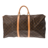 LOUIS VUITTON ルイヴィトン モノグラム キーポル バンドリエール 55 ブラウン M41414 ユニセックス モノグラムキャンバス ボストンバッグ ABランク 中古 銀蔵