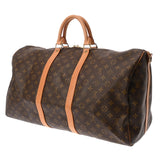 LOUIS VUITTON ルイヴィトン モノグラム キーポル バンドリエール 55 ブラウン M41414 ユニセックス モノグラムキャンバス ボストンバッグ ABランク 中古 銀蔵