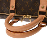 LOUIS VUITTON ルイヴィトン モノグラム キーポル バンドリエール 55 ブラウン M41414 ユニセックス モノグラムキャンバス ボストンバッグ ABランク 中古 銀蔵