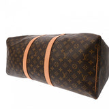 LOUIS VUITTON ルイヴィトン モノグラム キーポル 55 ブラウン M41424 ユニセックス モノグラムキャンバス ボストンバッグ ABランク 中古 銀蔵