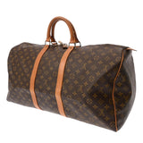 LOUIS VUITTON ルイヴィトン モノグラム キーポル 55 ブラウン M41424 ユニセックス モノグラムキャンバス ボストンバッグ Bランク 中古 銀蔵
