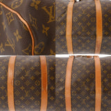 LOUIS VUITTON ルイヴィトン モノグラム キーポル 55 ブラウン M41424 ユニセックス モノグラムキャンバス ボストンバッグ Bランク 中古 銀蔵