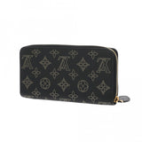 LOUIS VUITTON ルイヴィトン モノグラムマヒナ ジッピーウォレット ブラック M82645 レディース マヒナレザー 長財布 Aランク 中古 銀蔵