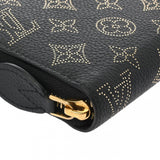 LOUIS VUITTON ルイヴィトン モノグラムマヒナ ジッピーウォレット ブラック M82645 レディース マヒナレザー 長財布 Aランク 中古 銀蔵