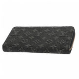 LOUIS VUITTON ルイヴィトン モノグラムデニム ジッピーウォレット ノワール M95614 ユニセックス デニム 長財布 ABランク 中古 銀蔵