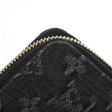 LOUIS VUITTON ルイヴィトン モノグラムデニム ジッピーウォレット ノワール M95614 ユニセックス デニム 長財布 ABランク 中古 銀蔵