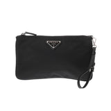 PRADA プラダ ポーチ ブラック ユニセックス ナイロン ポーチ Aランク 中古 銀蔵