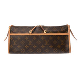 LOUIS VUITTON ルイヴィトン モノグラム ポパンクールロン ブラウン M40008 レディース モノグラムキャンバス ショルダーバッグ ABランク 中古 銀蔵