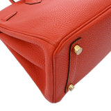 HERMES エルメス バーキン 25 オレンジポピー Z刻印(2021年頃) レディース トゴ ハンドバッグ ABランク 中古 銀蔵