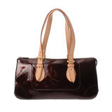 LOUIS VUITTON ルイヴィトン モノグラムヴェルニ ローズウッド アヴェニュー アマラント M93510 レディース ヴェルニ ハンドバッグ Aランク 中古 銀蔵