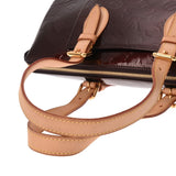 LOUIS VUITTON ルイヴィトン モノグラムヴェルニ ローズウッド アヴェニュー アマラント M93510 レディース ヴェルニ ハンドバッグ Aランク 中古 銀蔵