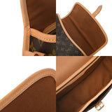 LOUIS VUITTON ルイヴィトン モノグラム ソローニュ ブラウン M42250 レディース モノグラムキャンバス ショルダーバッグ ABランク 中古 銀蔵