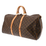 LOUIS VUITTON ルイヴィトン モノグラム キーポル バンドリエール 55 ブラウン M41414 ユニセックス モノグラムキャンバス ボストンバッグ Bランク 中古 銀蔵