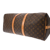 LOUIS VUITTON ルイヴィトン モノグラム キーポル バンドリエール 55 ブラウン M41414 ユニセックス モノグラムキャンバス ボストンバッグ Bランク 中古 銀蔵