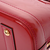 LOUIS VUITTON ルイヴィトン モノグラムヴェルニ アルマ BB 2WAY ポムダムール M91606 レディース モノグラムヴェルニ ハンドバッグ Aランク 中古 銀蔵