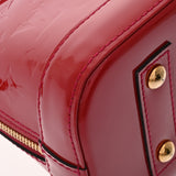 LOUIS VUITTON ルイヴィトン モノグラムヴェルニ アルマ BB 2WAY ポムダムール M91606 レディース モノグラムヴェルニ ハンドバッグ Aランク 中古 銀蔵