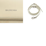 BALENCIAGA バレンシアガ アワーグラス S ホワイト 593546 レディース レザー ハンドバッグ Aランク 中古 銀蔵