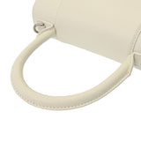 BALENCIAGA バレンシアガ アワーグラス S ホワイト 593546 レディース レザー ハンドバッグ Aランク 中古 銀蔵