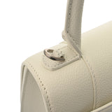 BALENCIAGA バレンシアガ アワーグラス S ホワイト 593546 レディース レザー ハンドバッグ Aランク 中古 銀蔵