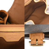 LOUIS VUITTON ルイヴィトン モノグラム モンスリ GM ブラウン M51135 ユニセックス モノグラムキャンバス リュック・デイパック Bランク 中古 銀蔵
