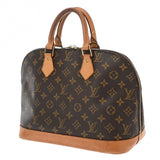 LOUIS VUITTON ルイヴィトン モノグラム アルマ 旧型 ブラウン M51130 レディース モノグラムキャンバス ハンドバッグ Bランク 中古 銀蔵