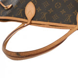 LOUIS VUITTON ルイヴィトン モノグラム ネヴァーフル MM ブラウン M40156 ユニセックス モノグラムキャンバス トートバッグ Bランク 中古 銀蔵