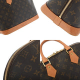 LOUIS VUITTON ルイヴィトン モノグラム アルマ 旧型 ブラウン M51130 レディース モノグラムキャンバス ハンドバッグ Bランク 中古 銀蔵
