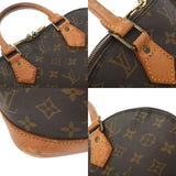 LOUIS VUITTON ルイヴィトン モノグラム アルマ 旧型 ブラウン M51130 レディース モノグラムキャンバス ハンドバッグ Bランク 中古 銀蔵