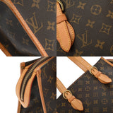 LOUIS VUITTON ルイヴィトン モノグラム ポパンクールオ ブラウン M40007 レディース モノグラムキャンバス ハンドバッグ Bランク 中古 銀蔵