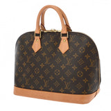 LOUIS VUITTON ルイヴィトン モノグラム アルマ 旧型 ブラウン M51130 レディース モノグラムキャンバス ハンドバッグ ABランク 中古 銀蔵