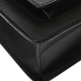 LOUIS VUITTON ルイヴィトン エピ モンソー ノワール M52122 ユニセックス エピレザー ハンドバッグ ABランク 中古 銀蔵